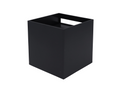 Wandlamp LED 2x3W 3000K IP65 zwart CUBE LITE