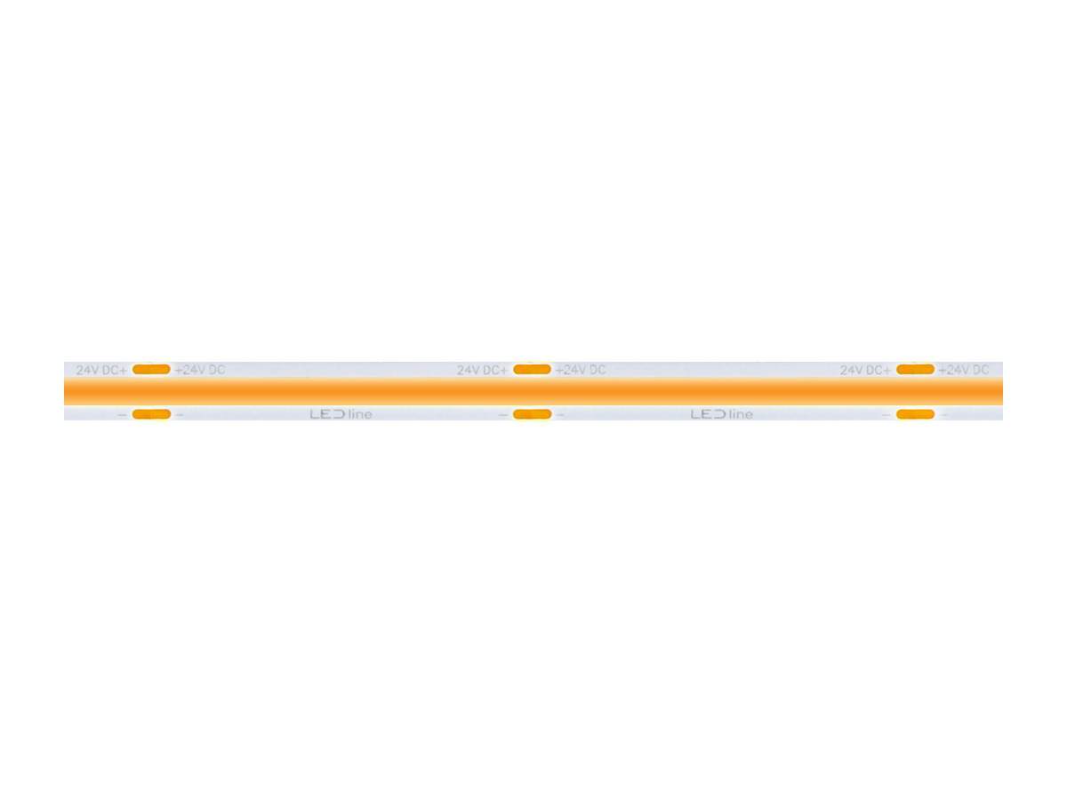 LED strip 480 COB 24V 2700K 11W IP20 8mm 30m 1100lm/m PRIME