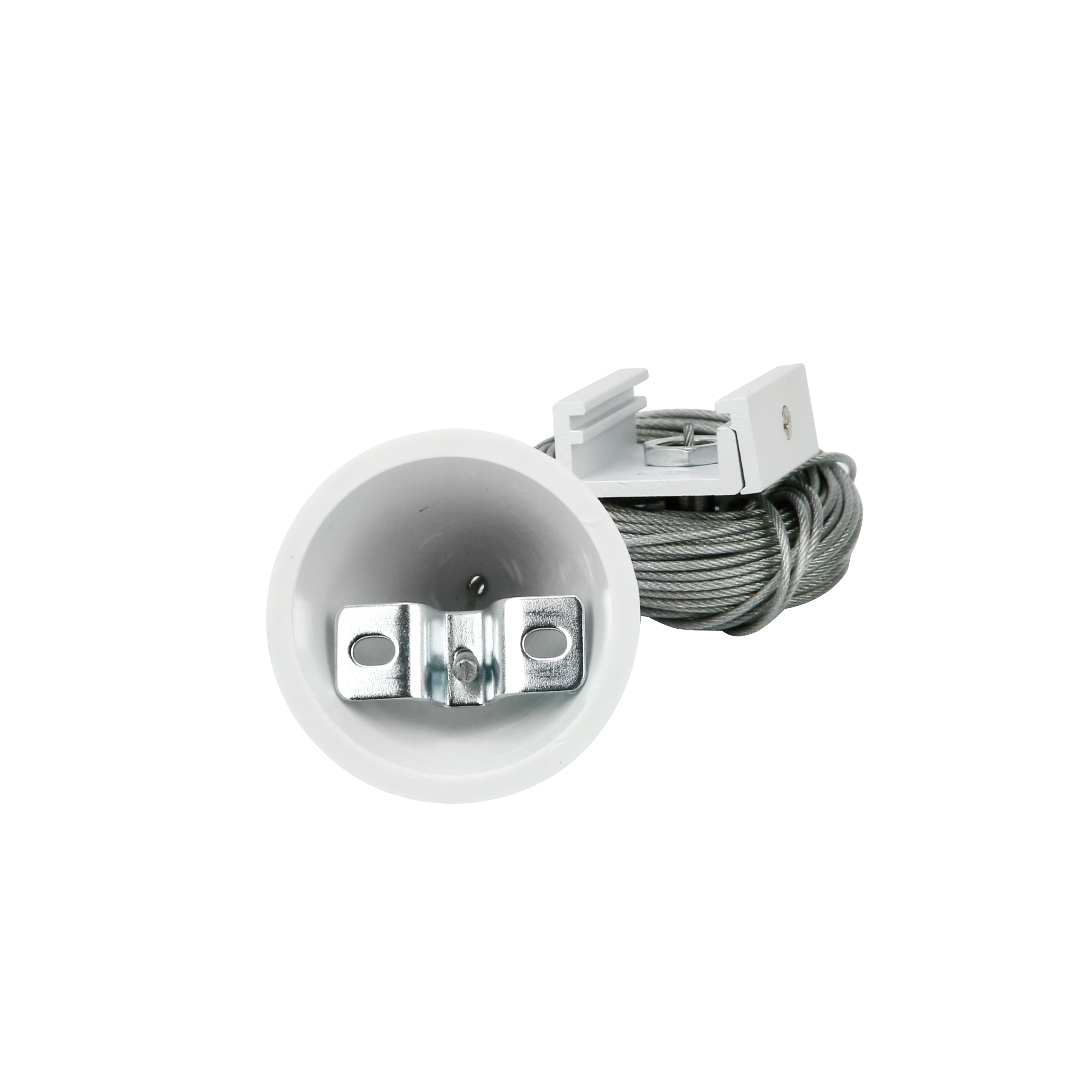Hangt 8m met autoregulatie naar LUMICANTO wit PRIME rail