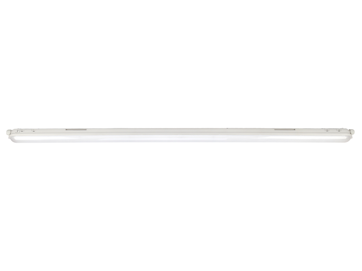 LED line hermetische armatuur LINKER 4000K 80W 12000lm IP65 150cm grijs PRIME noodmodule LAW 3h AT