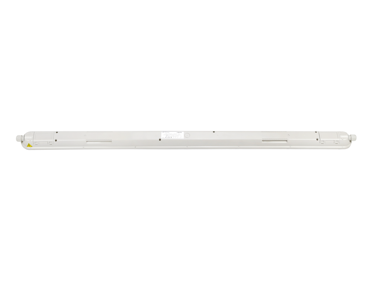 LED line hermetische armatuur LINKER 5000K 40W 6000lm IP65 120cm grijs PRIME noodmodule LAW 3h AT
