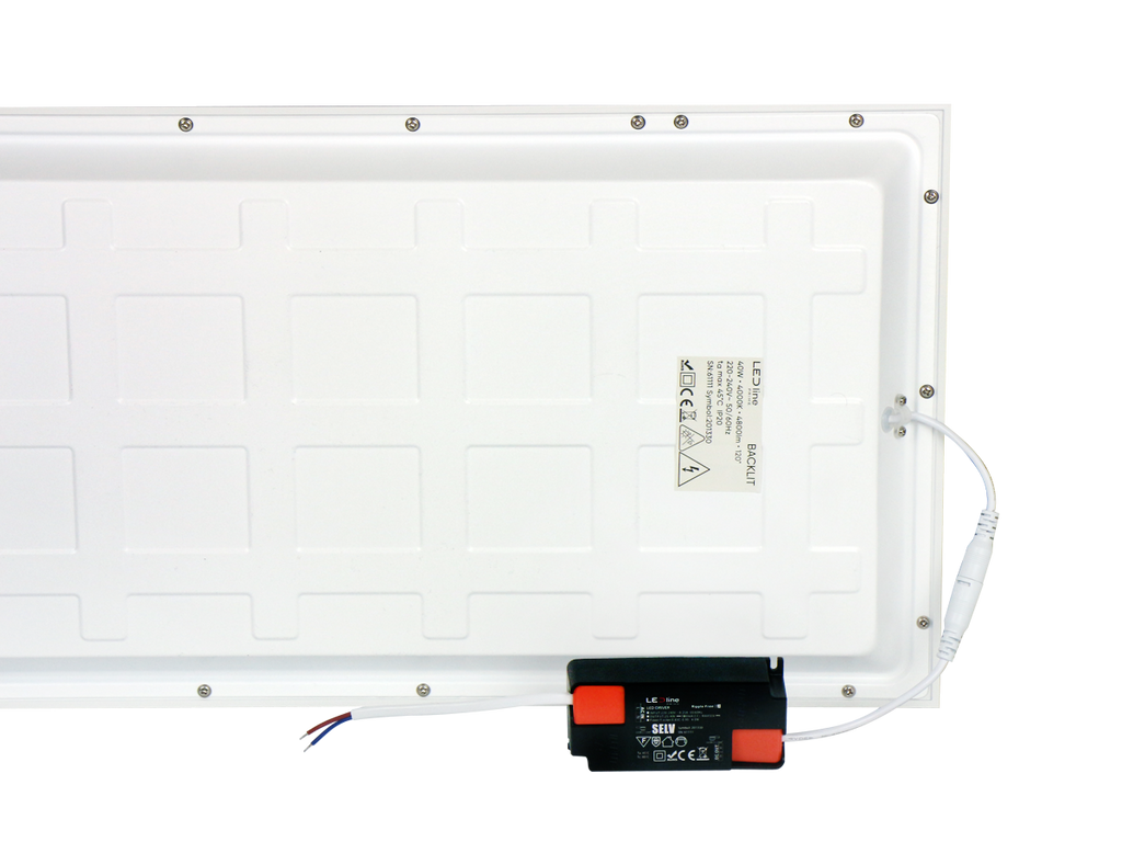 Panel Backlit 4000K 40W 4800lm IP20 30x120cm wit PRIME 0-10V