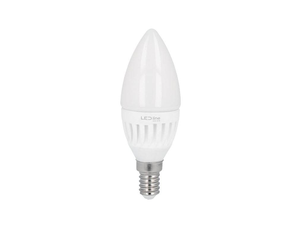 LED-lamp E14 6500K 5W 700lm 230V 220 ° C37 Keramiek PRIME