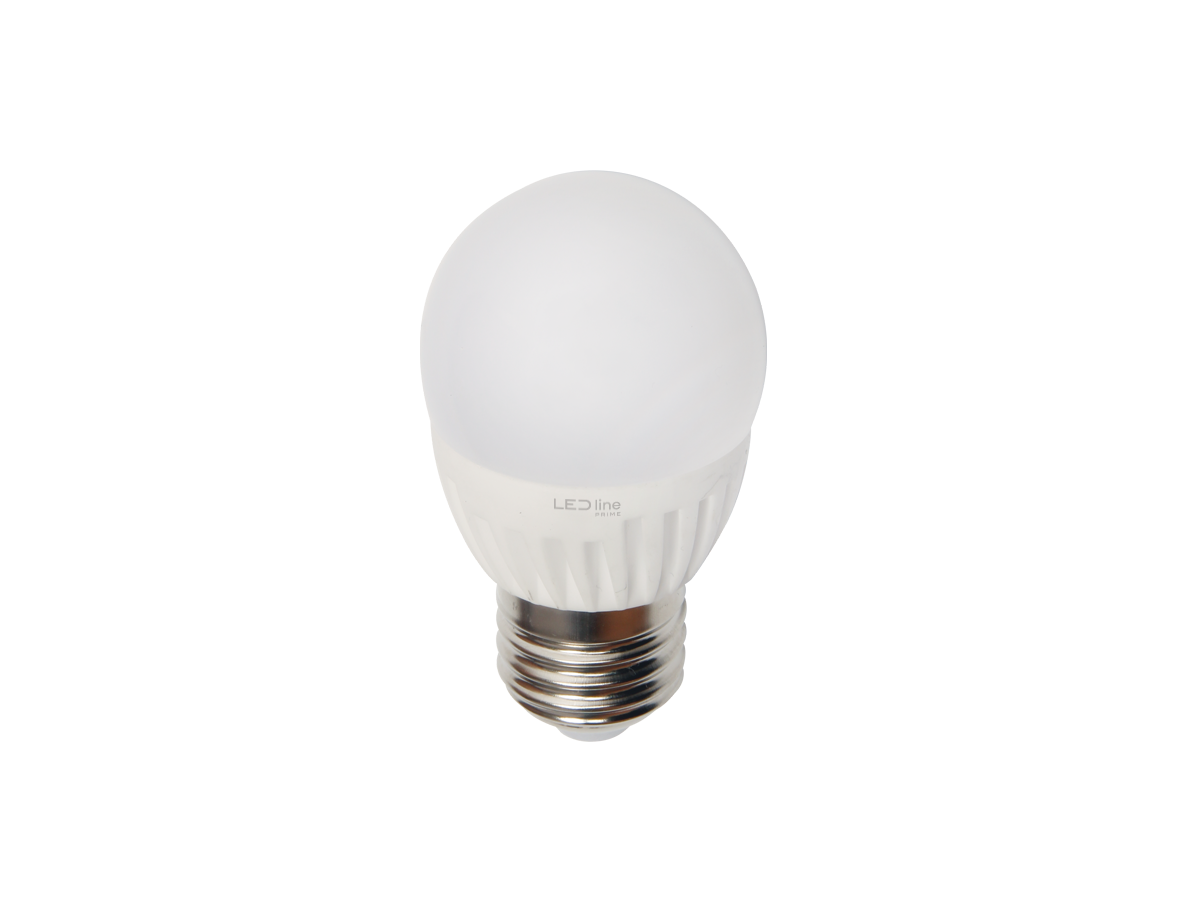 LED-lamp E27 6500K 7W 1000lm 230V 220 ° G45 DIM Keramiek PRIME