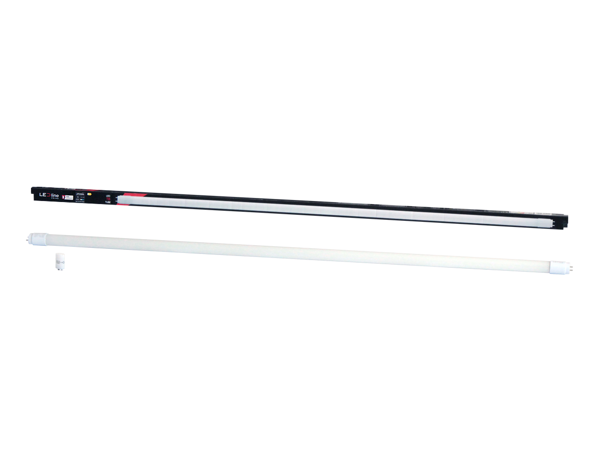 LED-buis T8 G13 6500K 18W 2700lm 230V 270° 120cm Glas PRIME (Zonder brug)