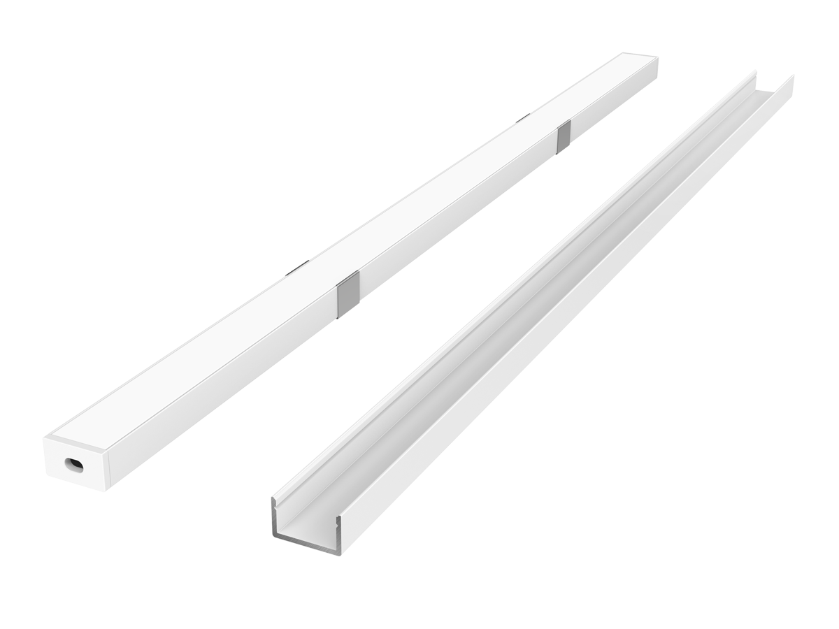 Profil aluminiowy nawierzchniowy wit 3m - set PRIME