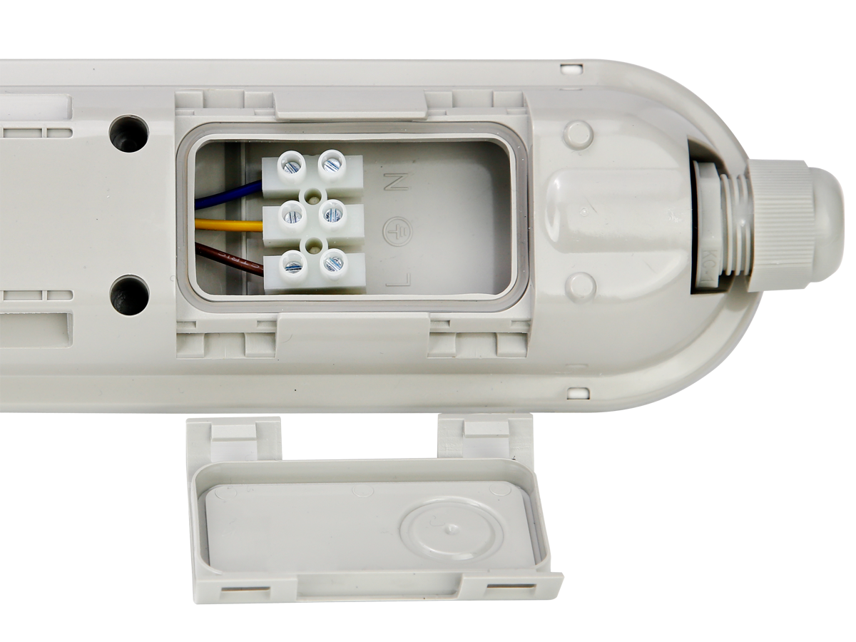 Hermetische armatuur LINKER 4000K 30W 4500lm IP65 120cm grijs PRIME DALI