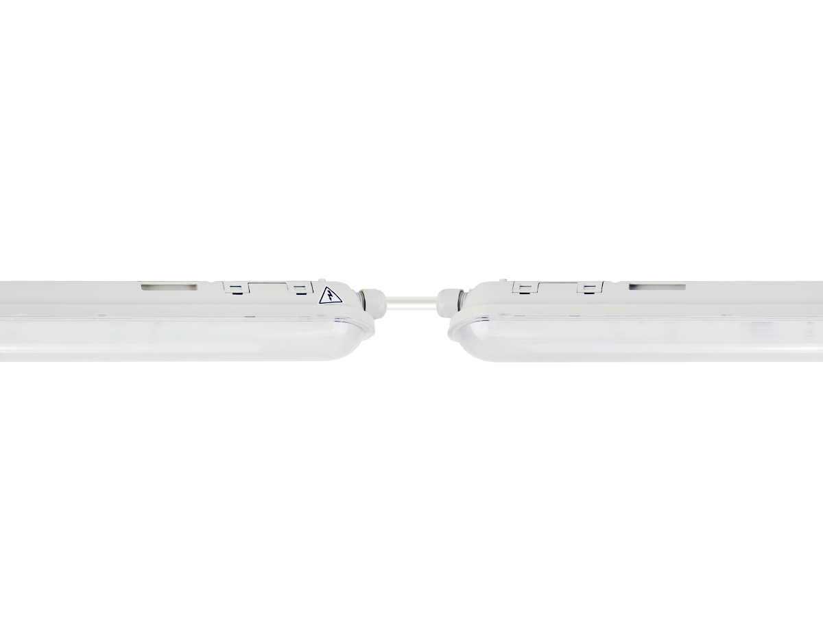 Hermetische armatuur LINKER 4000K 30W 4500lm IP65 120cm grijs PRIME DALI