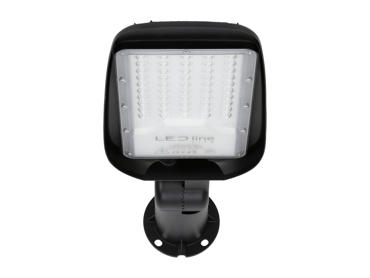 Wegverlichting Armatuur STREETLITE 4000K 50W 5000lm IP65 zwart LITE