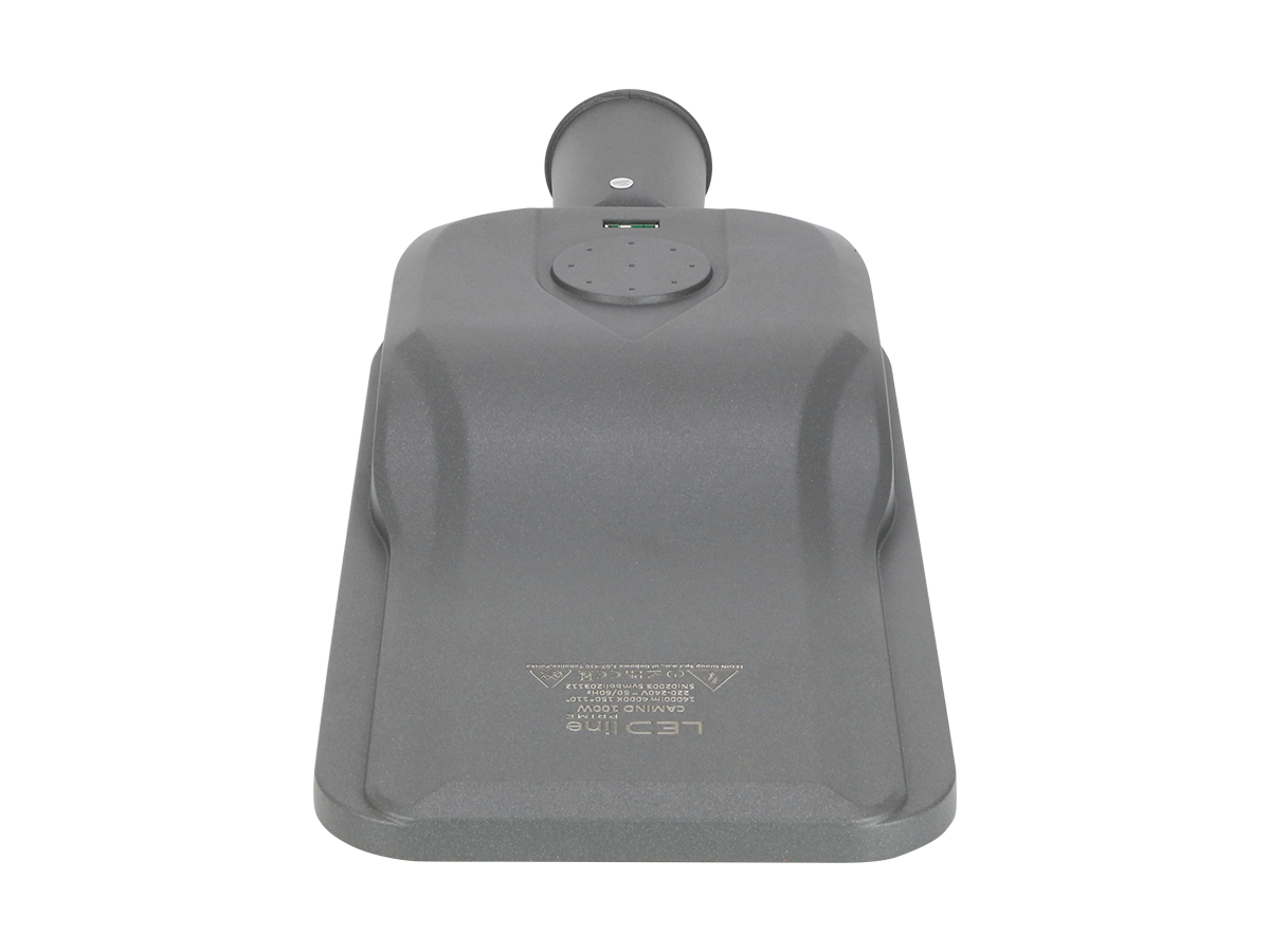 Wegverlichting Armatuur CAMINO 3000K 100W 13000lm IP66 grijs PRIME