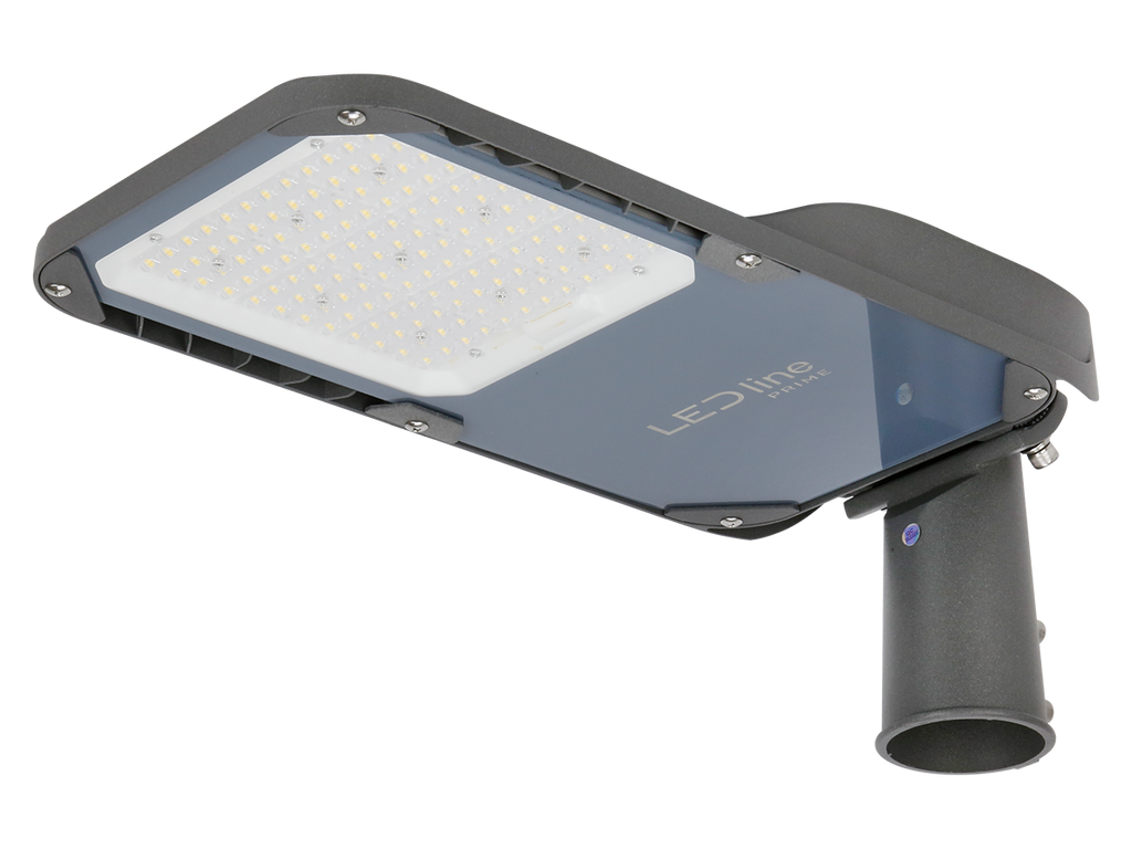 Wegverlichting Armatuur CAMINO 3000K 100W 13000lm IP66 grijs PRIME