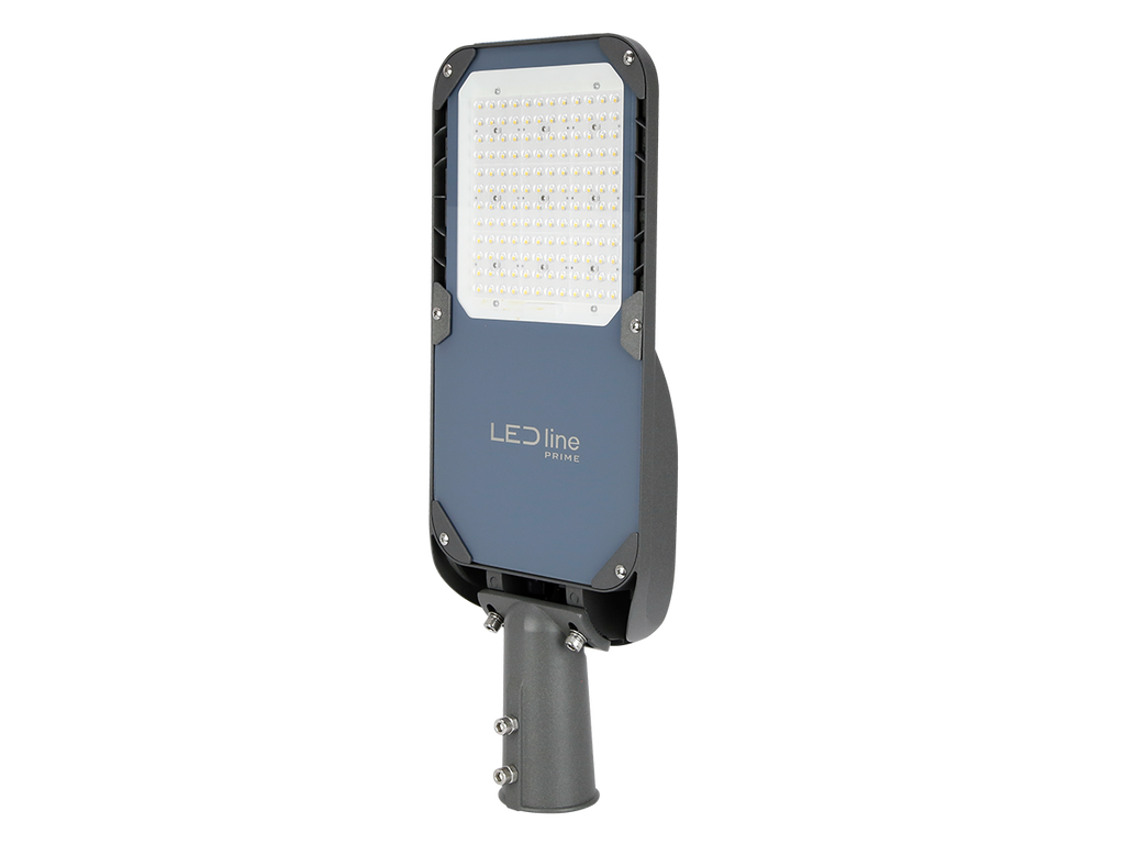 Wegverlichting Armatuur CAMINO 3000K 100W 13000lm IP66 grijs PRIME