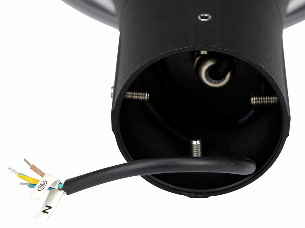 Parkverlichting Armatuur NOLINA 4000K 60W 9000lm IP66 zwart PRIME