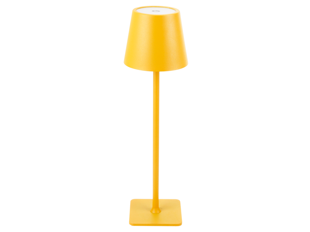 Tafellamp TAZA 3,5W 400lm CCT IP54 geel 2x2000mAh LITE