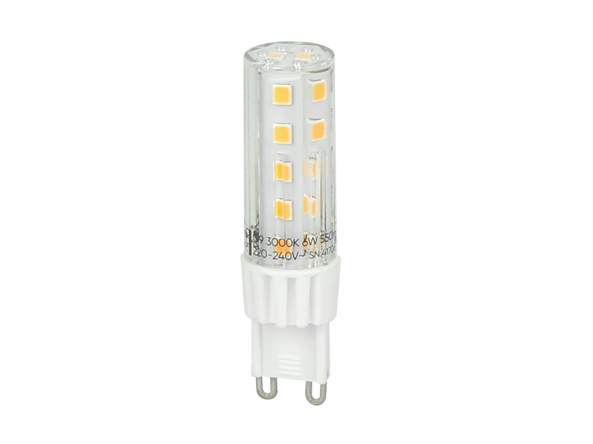 LED-lamp G9 3000K 6W 550lm 230V 270 ° LITE Keramiek
