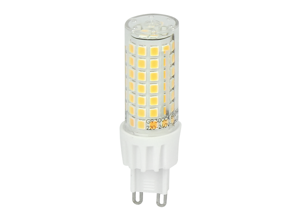 LED-lamp G9 3000K 8W 750lm 230V 270 ° LITE Keramiek