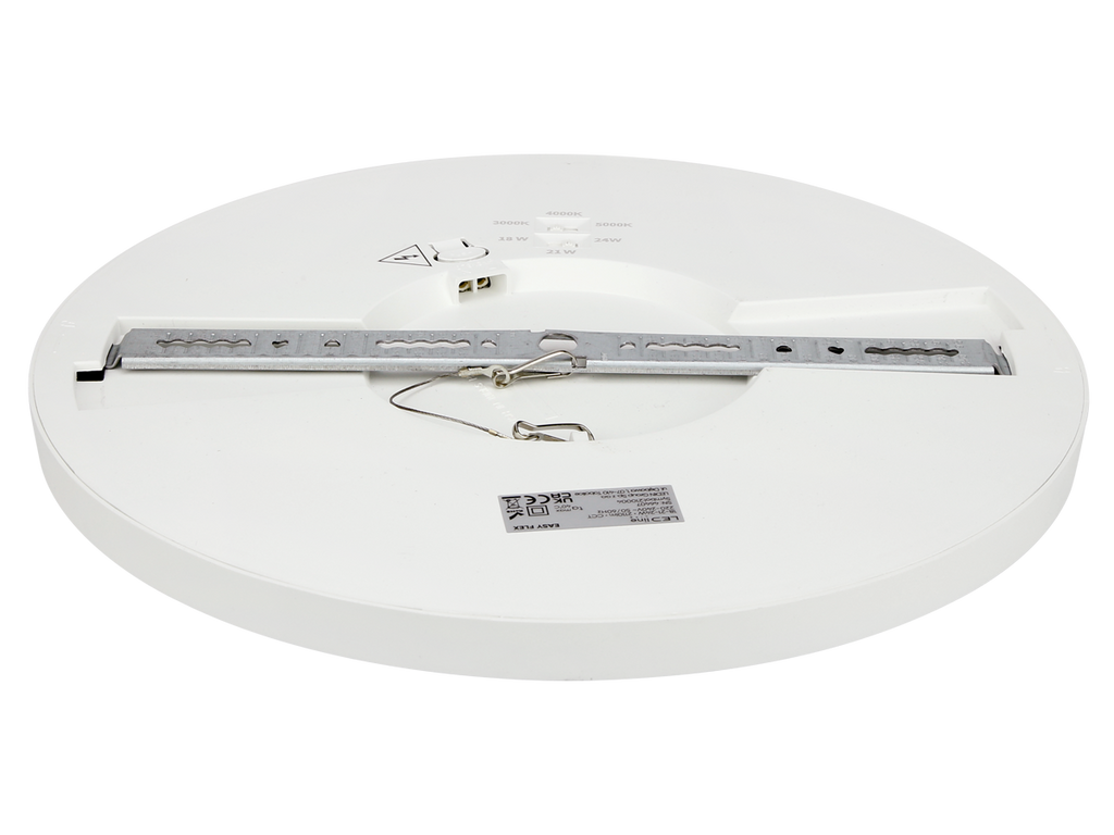Downlight EASY FLEX 3CCT(3K/4K/5K) 18/21/24W 2110lm rond IP20 Wit LITE