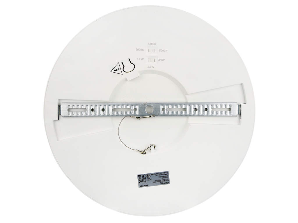 Downlight EASY FLEX 3CCT(3K/4K/5K) 18/21/24W 2110lm rond IP20 Wit LITE