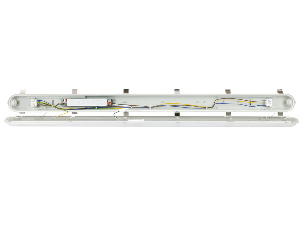 Hermetische armatuur RANGER 4000K 10-40W 7200lm IP66 120cm grijs PRIME noodmodule LAW 3h AT