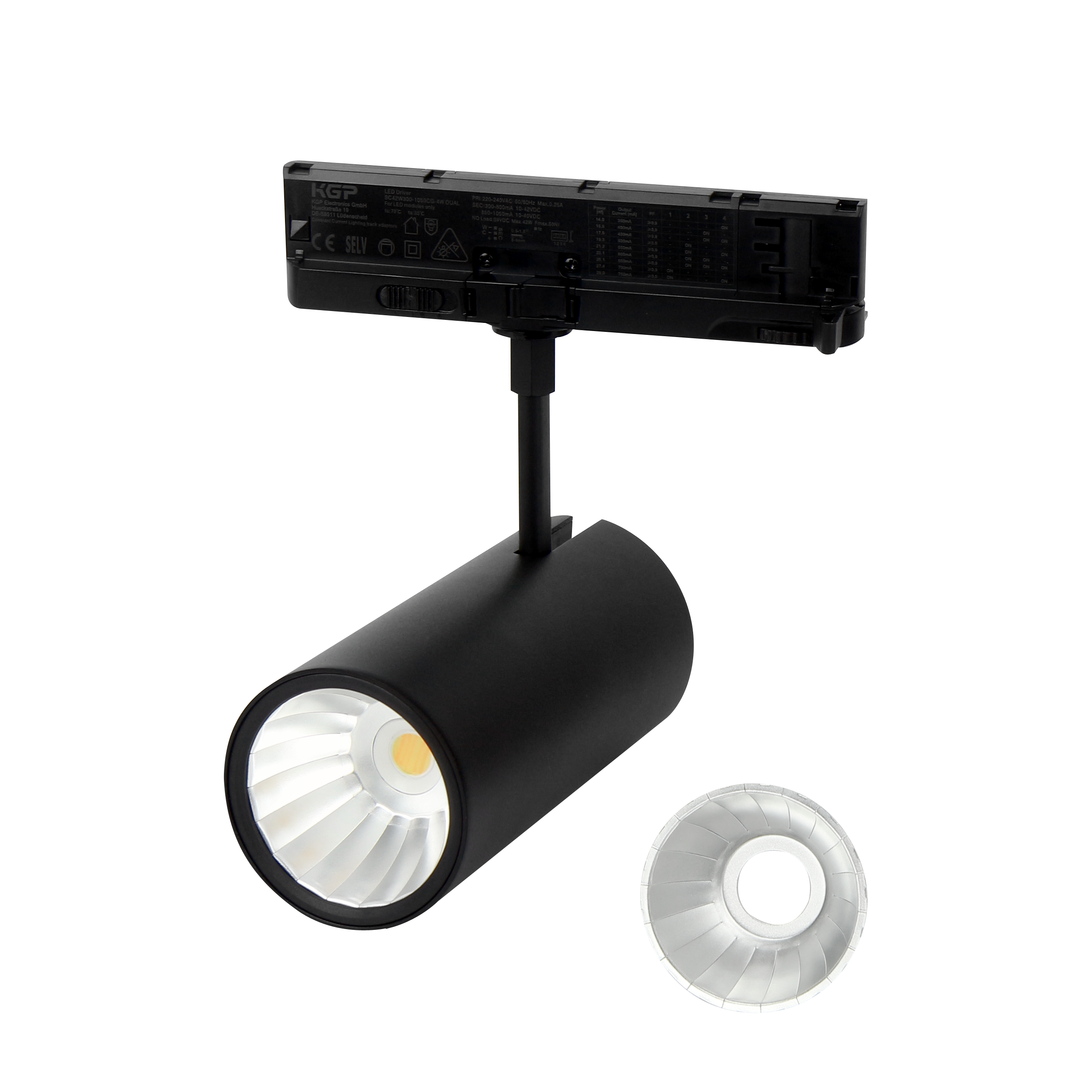 Spoorlicht LUMICANTO 14-29W CCT 36/60° zwarte PRIME