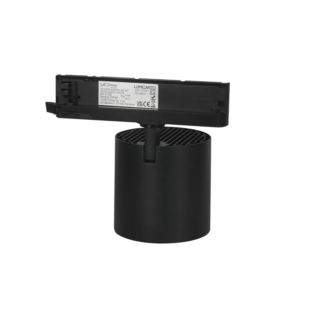 Railspot LUMICANTO 6-20W CCT 36/60° zwart PRIME