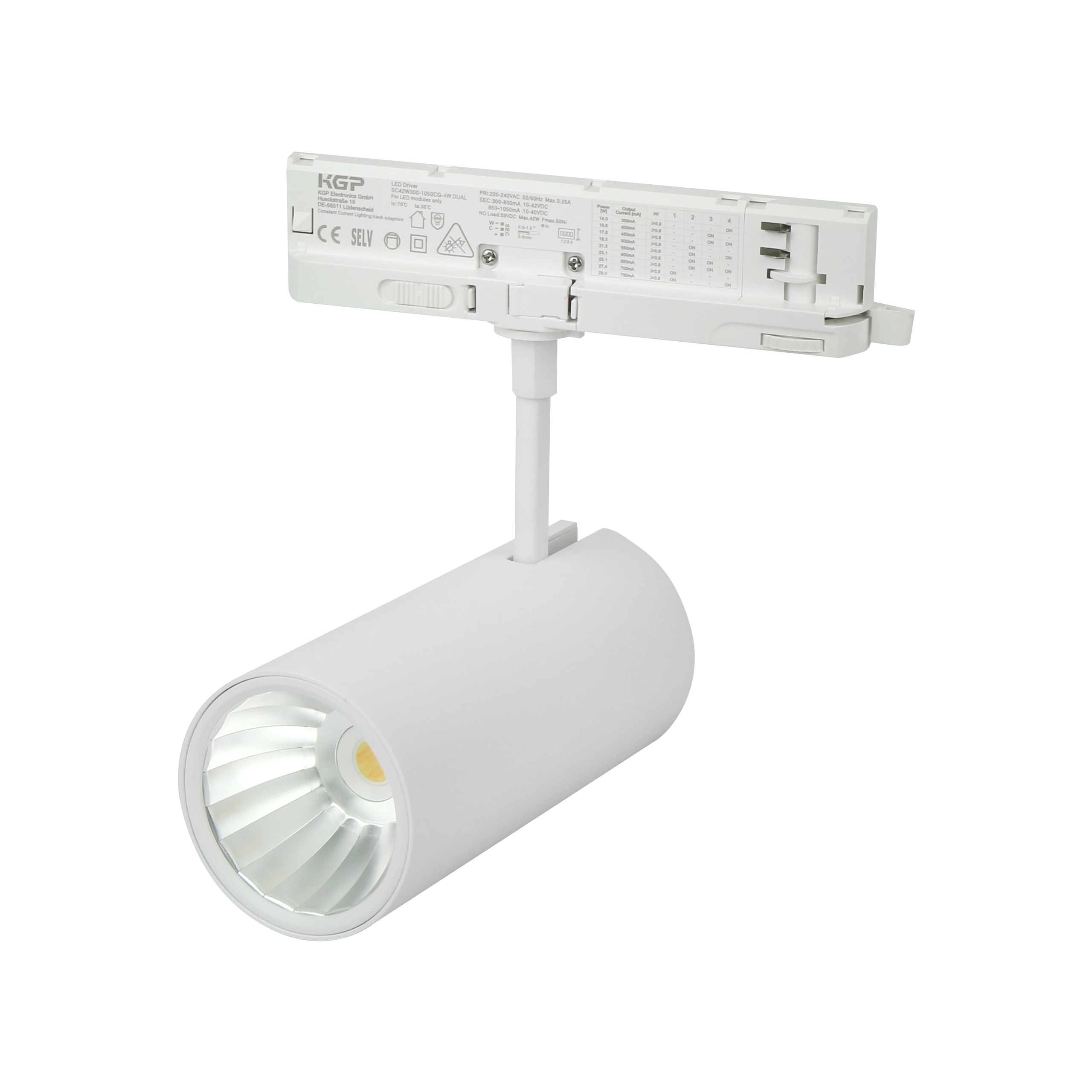 Track light LUMICANTO 14-29W CCT 36/60° wit PRIME