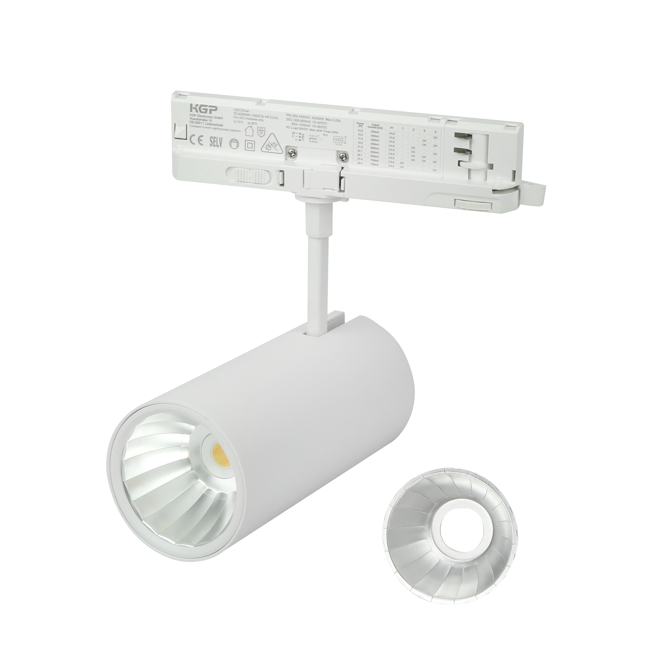 Track light LUMICANTO 14-29W CCT 36/60° wit PRIME