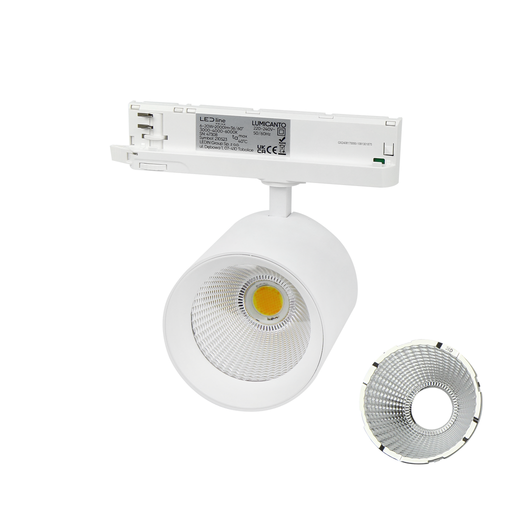 Track light LUMICANTO 12-42W CCT 36/60° wit PRIME
