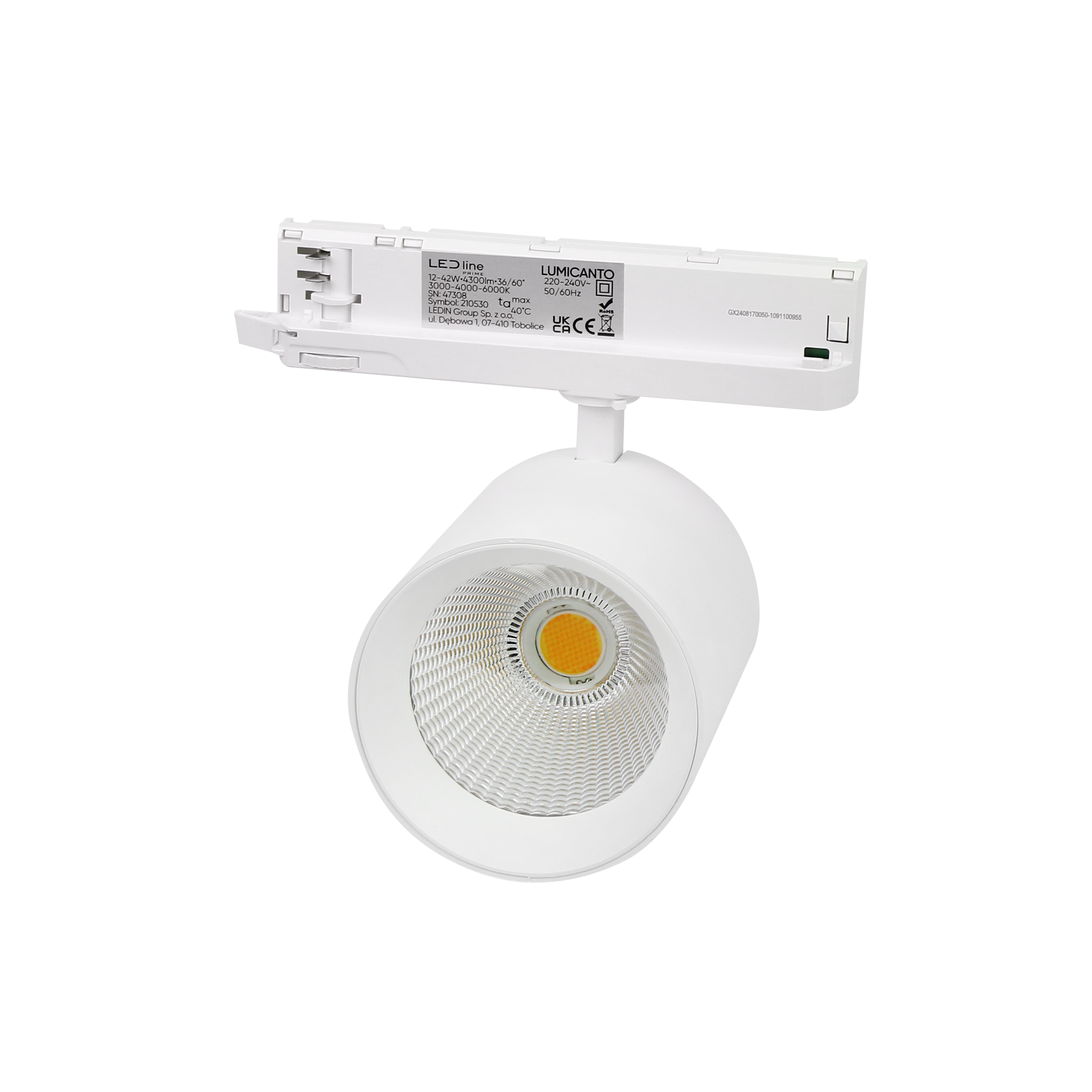Track light LUMICANTO 12-42W CCT 36/60° wit PRIME