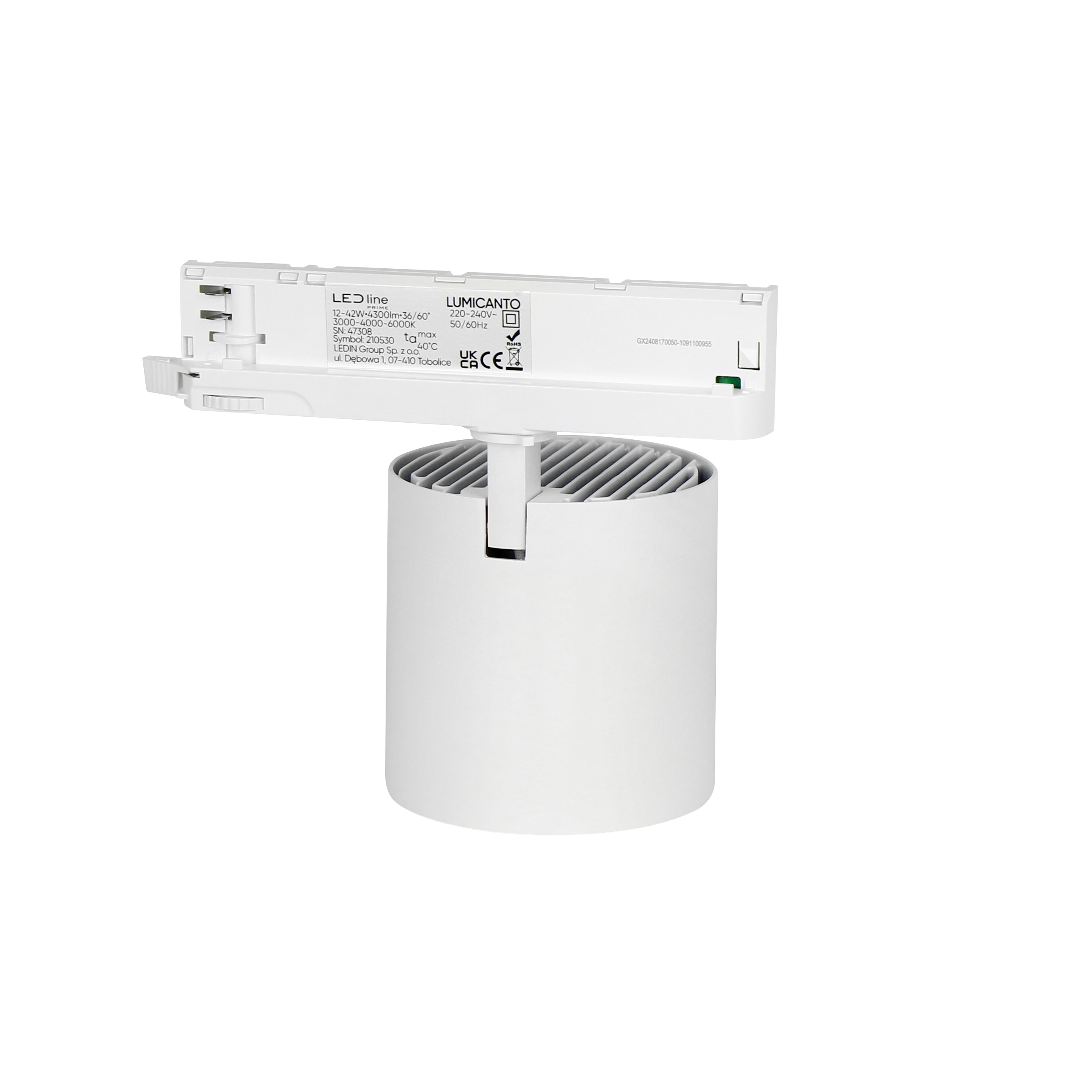 Track light LUMICANTO 12-42W CCT 36/60° wit PRIME