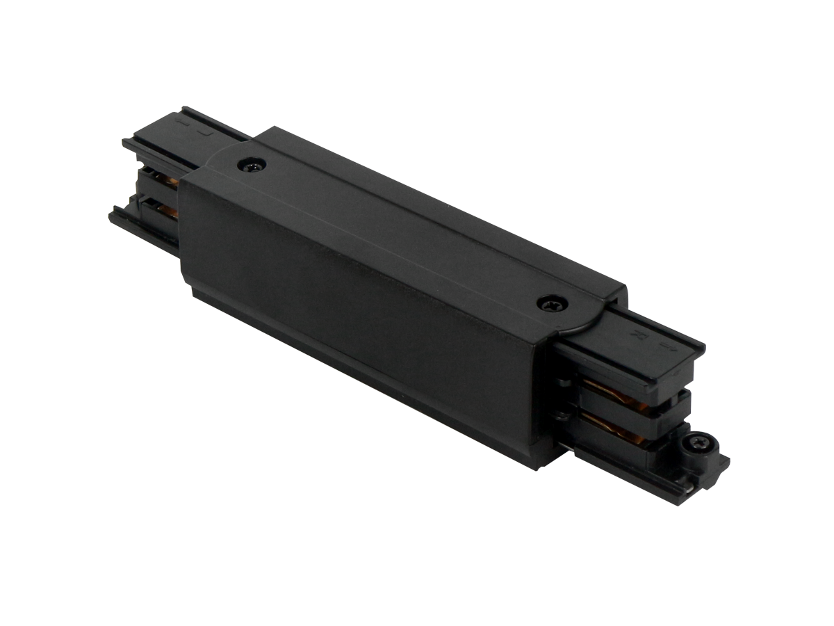 Connector I voor LUMICANTO rail zwart met PRIME PSU