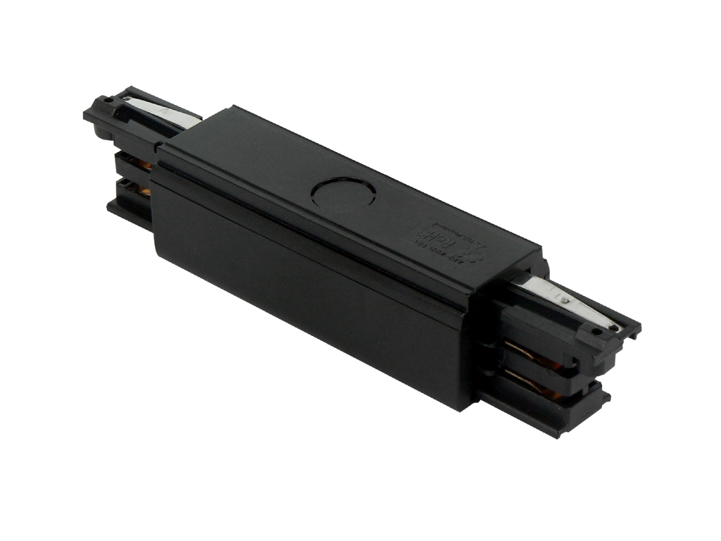 Connector I voor LUMICANTO rail zwart met PRIME PSU
