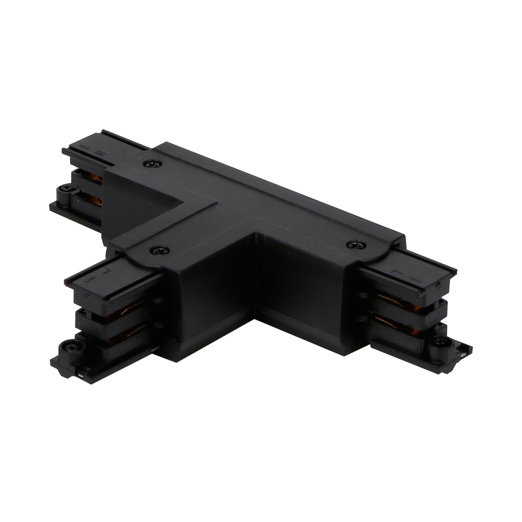 T connector voor LUMICANTO buis links zwart met PRIME PSU