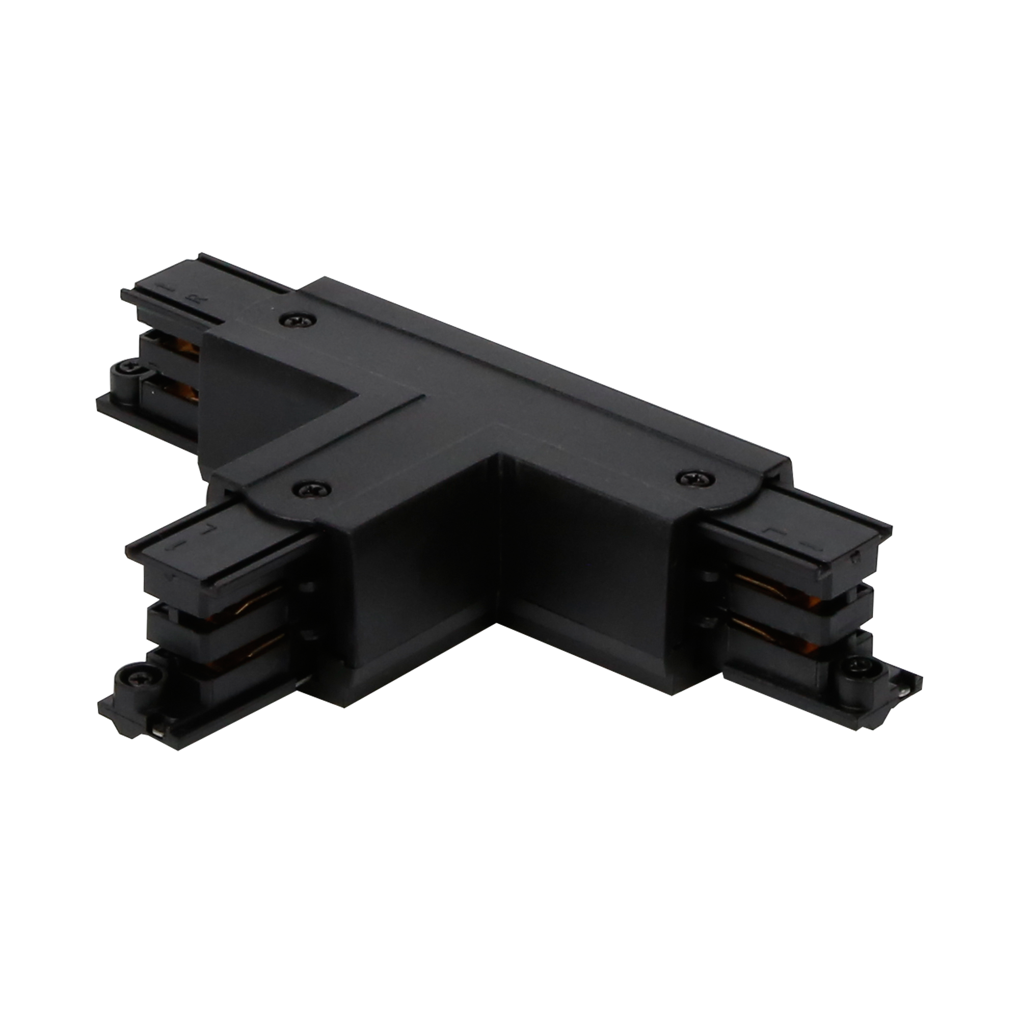T connector voor LUMICANTO buis links zwart met PRIME PSU