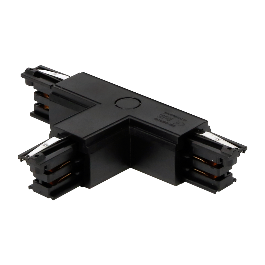 T connector voor LUMICANTO buis links zwart met PRIME PSU