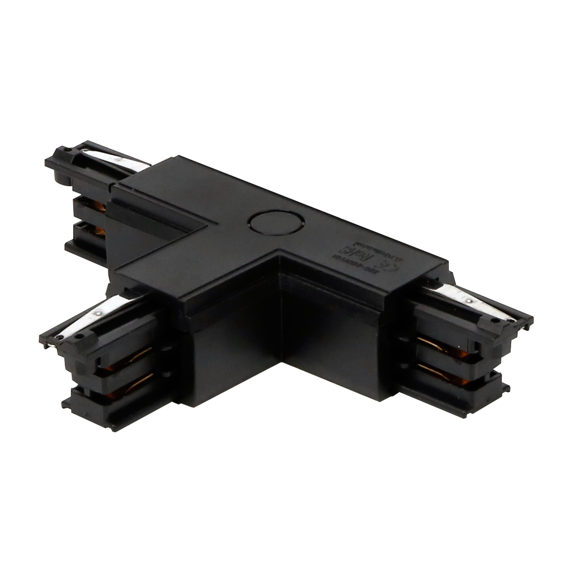 T connector voor LUMICANTO buis links zwart met PRIME PSU