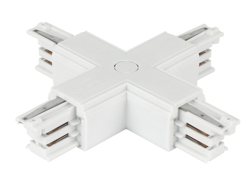 X connector voor LUMICANTO rail wit met PRIME PSU