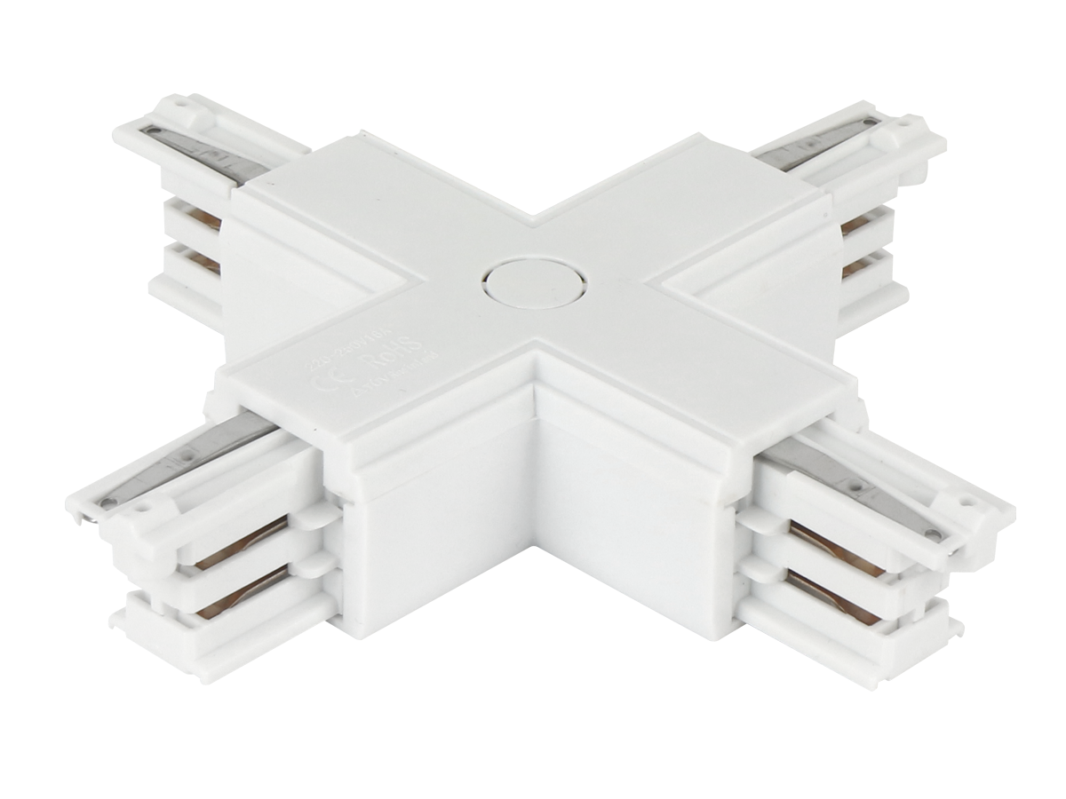 X connector voor LUMICANTO rail wit met PRIME PSU