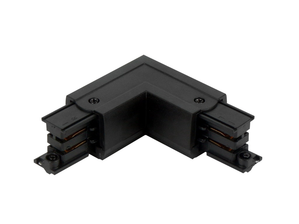 L connector voor LUMICANTO buis rechts zwart met PRIME PSU