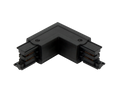 L connector voor LUMICANTO buis rechts zwart met PRIME PSU