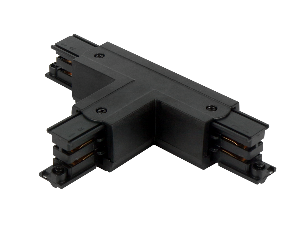 T connector voor LUMICANTO buis rechts zwart met PRIME PSU