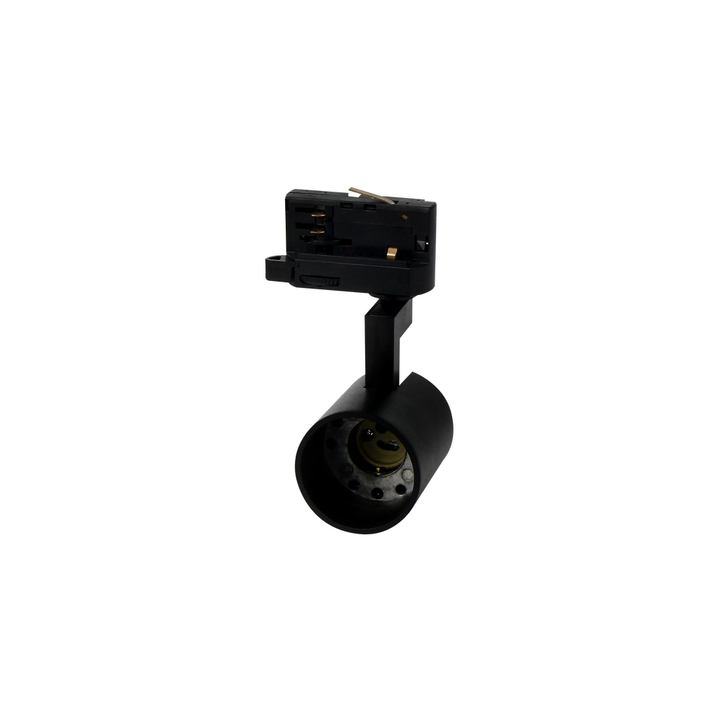Track light LUMICANTO GU10 rail reflector zwart PRIME
