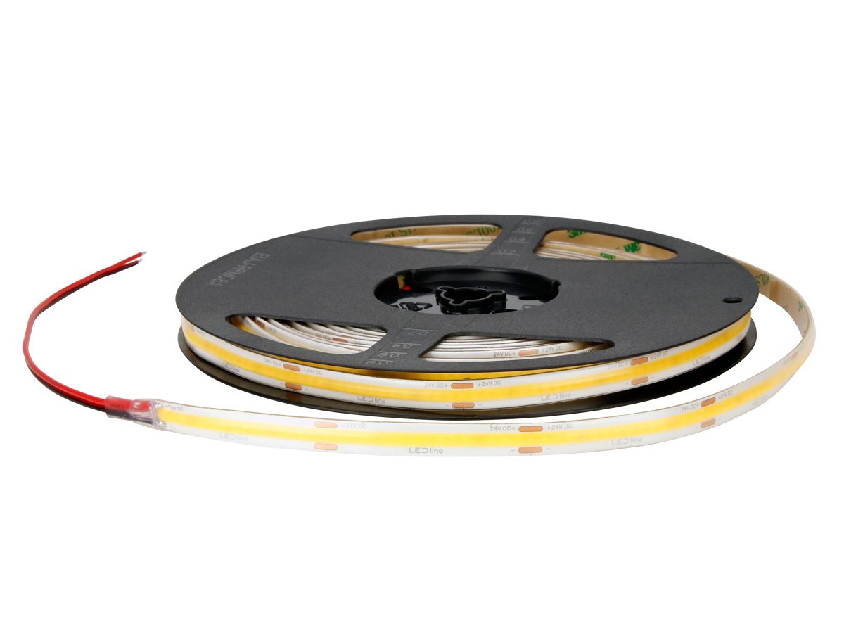 LED-strip 480 COB 24V 3000K 11W IP66 9mm 5m 1100lm/m PRIME