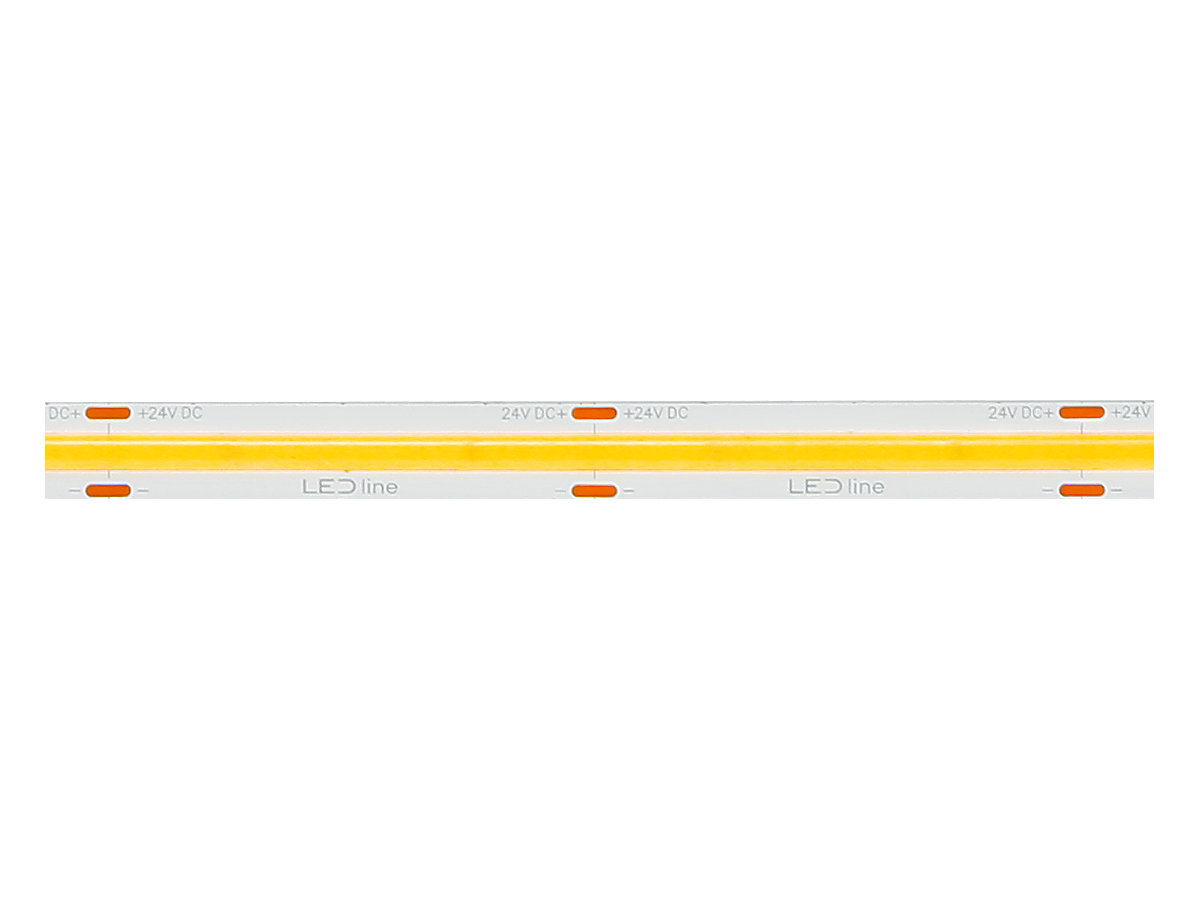 LED-strip 480 COB 24V 3000K 18W IP20 10mm 30m 1800/m PRIME