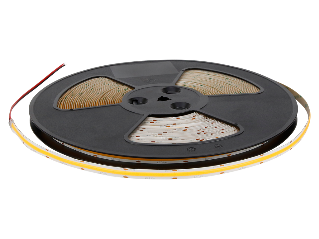 LED-strip 480 COB 24V 3000K 18W IP20 10mm 30m 1800/m PRIME