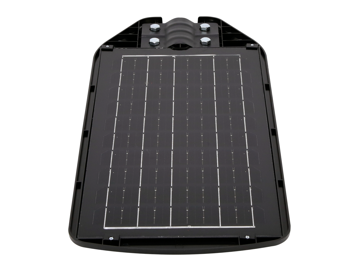 Solar straatlantaarn SUNSTREET 6500K 150W 1300lm IP54 zwart PRIME