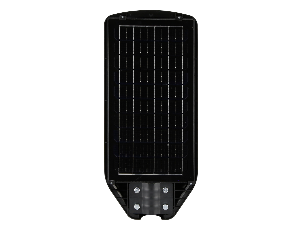 Solar straatlantaarn SUNSTREET 6500K 150W 1300lm IP54 zwart PRIME