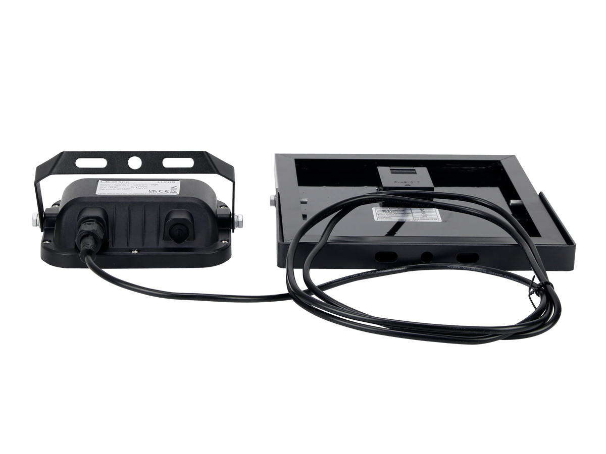 Solar schijnwerper LUNIR 4000K 50W 6W5V 1400lm IP65 zwart PRIME