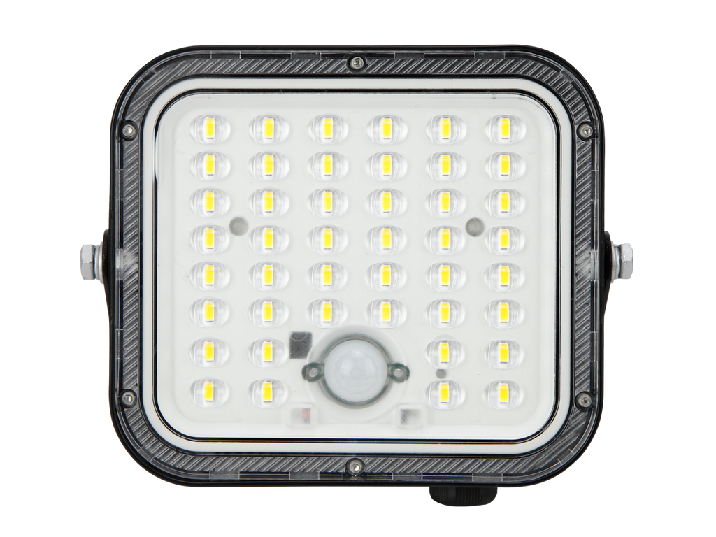Solar schijnwerper LUNIR 4000K 50W 6W5V 1400lm IP65 zwart PRIME