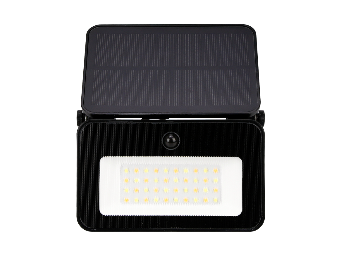 Solar schijnwerper FLOWLITE 3CCT (3/4/6,5K) 20W 1000lm IP65 zwart LITE